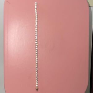 Swarovski MATRIX tennis bracelet rose gold size large